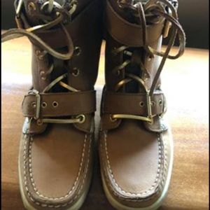 Sperry Boat-Shoe Lace Up Boots